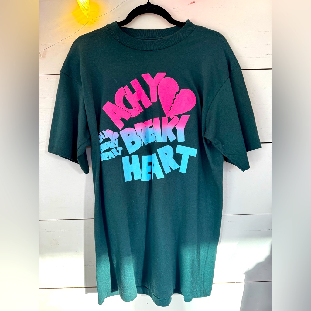 Vintage 90s Billy Ray Cyrus Achy Breaky Heart Shirt Country Western Grail Nwot